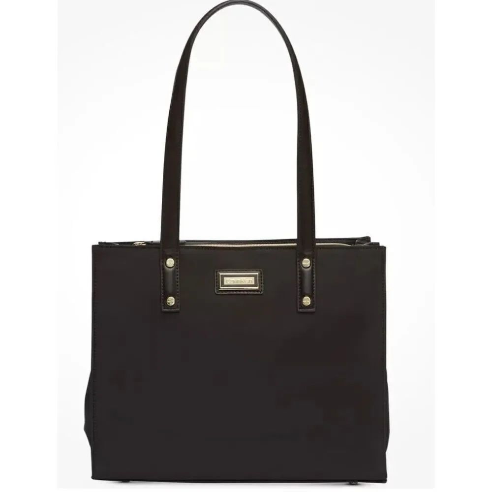 Calvin Klein Julia Tote Bag Black